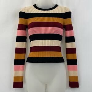 Forever 21 contemporary Y2K ribbed sweater Medium